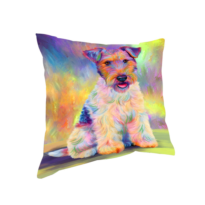 Paradise Wave Fox Terrier Dog Pillow PIL78564