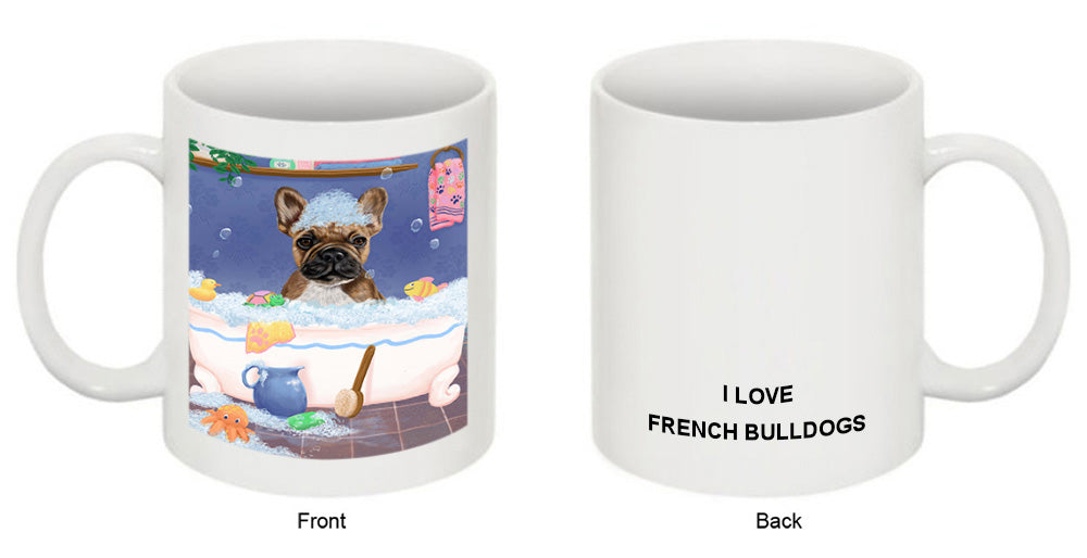 Rub A Dub Dog In A Tub French Bulldog Coffee Mug MUG52766