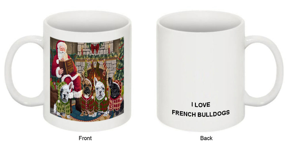 Christmas Cozy Holiday Tails French Bulldogs Coffee Mug MUG50522