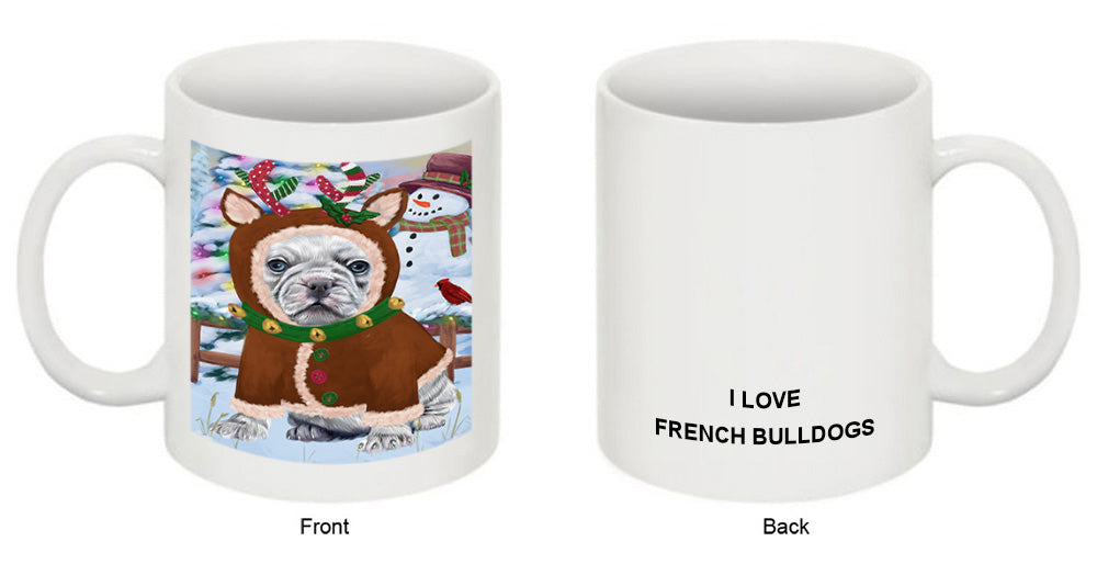 Christmas Gingerbread House Candyfest French Bulldog Coffee Mug MUG51729