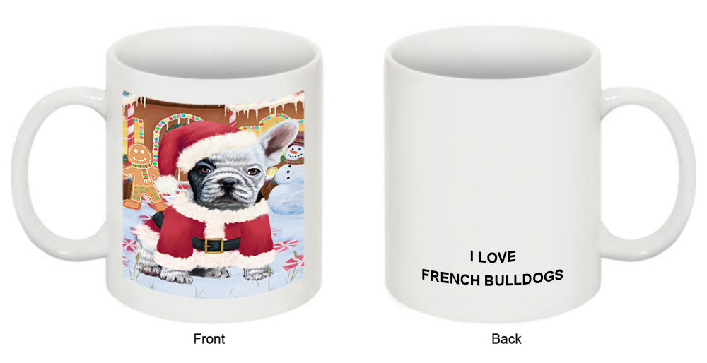 Christmas Gingerbread House Candyfest French Bulldog Coffee Mug MUG51730