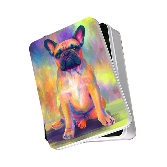 Paradise Wave French Bulldog Photo Storage Tin PITN56012