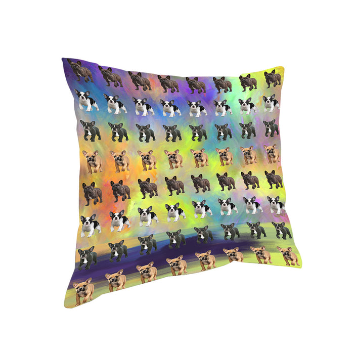 Paradise Wave French Bulldogs Pillow PIL83476
