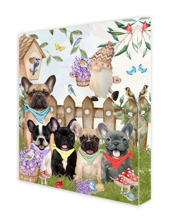 French Bulldog Canvas: Explore a Variety of Designs, Digital Art Wall Painting, Personalized, Custom, Ready to Hang Room Decoration, Gift for Pet & Dog Lovers