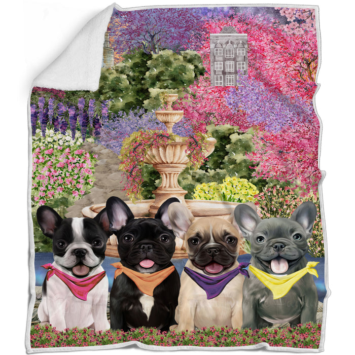 French Bulldog Blanket: Explore a Variety of Designs, Custom, Personalized, Cozy Sherpa, Fleece and Woven, Dog Gift for Pet Lovers