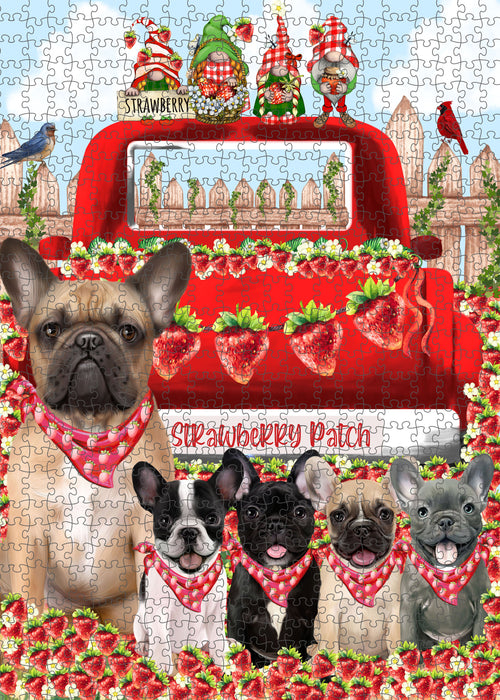 French Bulldog Jigsaw Puzzle for Adult, Interlocking Puzzles Games, Personalized, Explore a Variety of Designs, Custom, Dog Gift for Pet Lovers