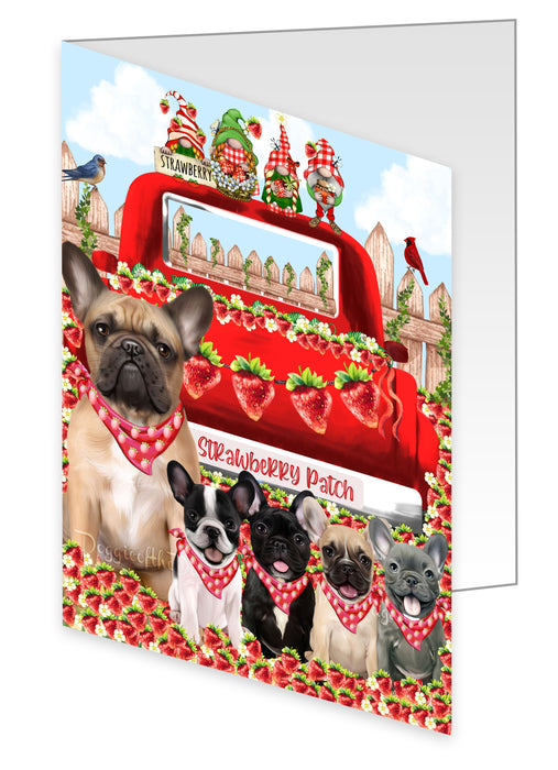 French Bulldog Greeting Cards & Note Cards with Envelopes, Explore a Variety of Designs, Custom, Personalized, Multi Pack Pet Gift for Dog Lovers