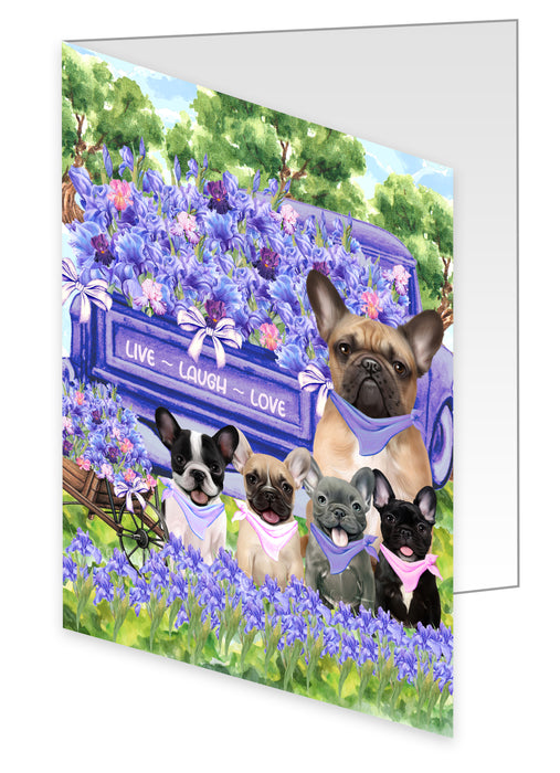 French Bulldog Greeting Cards & Note Cards: Invitation Card with Envelopes Multi Pack, Personalized, Explore a Variety of Designs, Custom, Dog Gift for Pet Lovers
