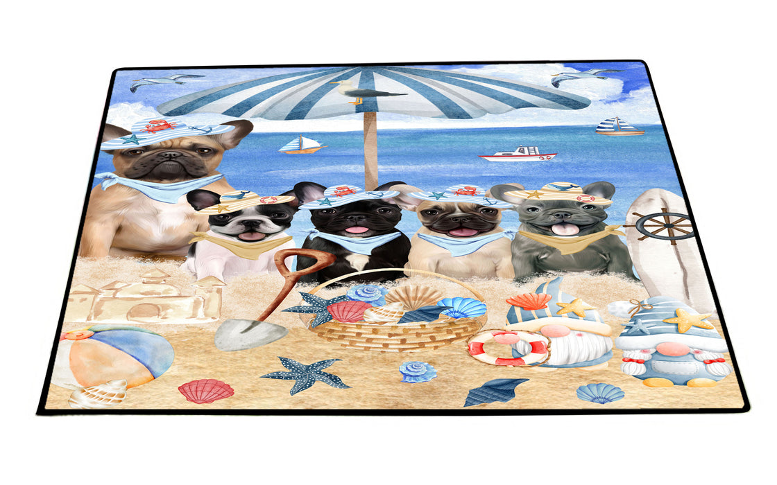 French Bulldog Floor Mat, Non-Slip Door Mats for Indoor and Outdoor, Custom, Explore a Variety of Personalized Designs, Dog Gift for Pet Lovers
