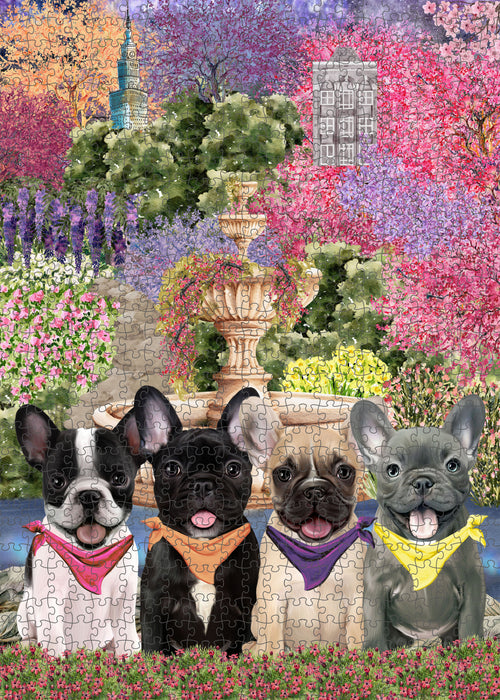 French Bulldog Jigsaw Puzzle for Adult, Interlocking Puzzles Games, Personalized, Explore a Variety of Designs, Custom, Dog Gift for Pet Lovers