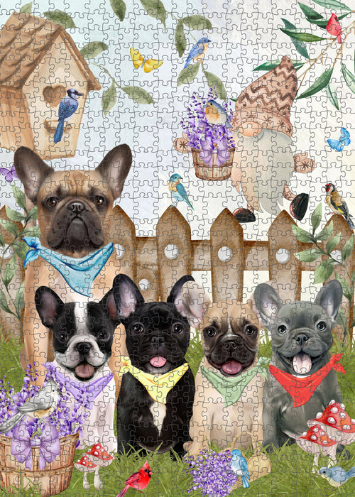 French Bulldog Jigsaw Puzzle: Explore a Variety of Personalized Designs, Interlocking Puzzles Games for Adult, Custom, Dog Lover's Gifts