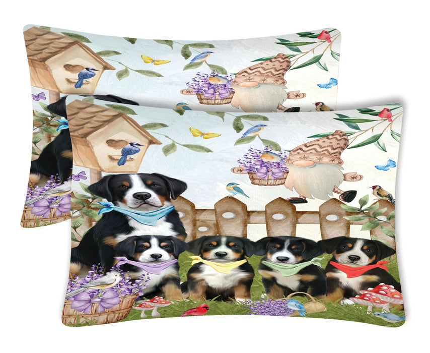 Greater Swiss Mountain Pillow Case: Explore a Variety of Custom Designs, Personalized, Soft and Cozy Pillowcases Set of 2, Gift for Pet and Dog Lovers