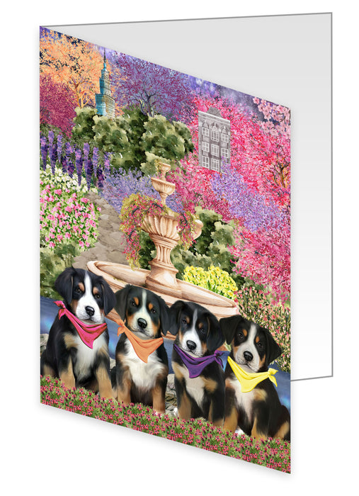 Greater Swiss Mountain Greeting Cards & Note Cards with Envelopes, Explore a Variety of Designs, Custom, Personalized, Multi Pack Pet Gift for Dog Lovers