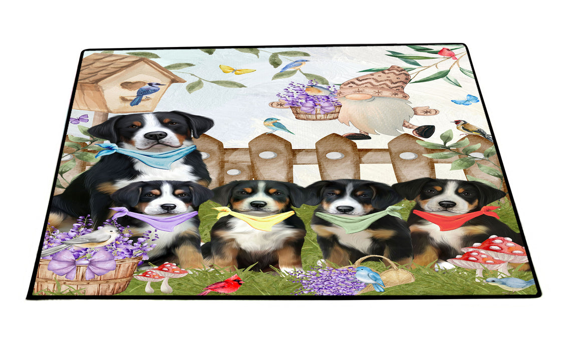 Greater Swiss Mountain Floor Mat, Explore a Variety of Custom Designs, Personalized, Non-Slip Door Mats for Indoor and Outdoor Entrance, Pet Gift for Dog Lovers
