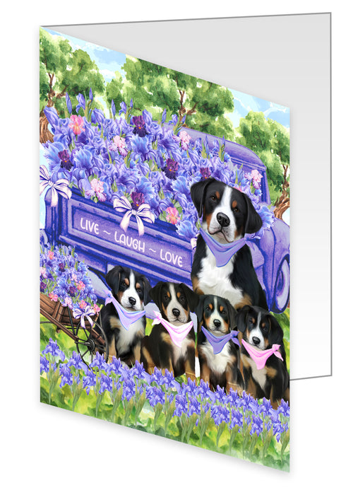 Greater Swiss Mountain Greeting Cards & Note Cards: Explore a Variety of Designs, Custom, Personalized, Invitation Card with Envelopes, Gift for Dog and Pet Lovers