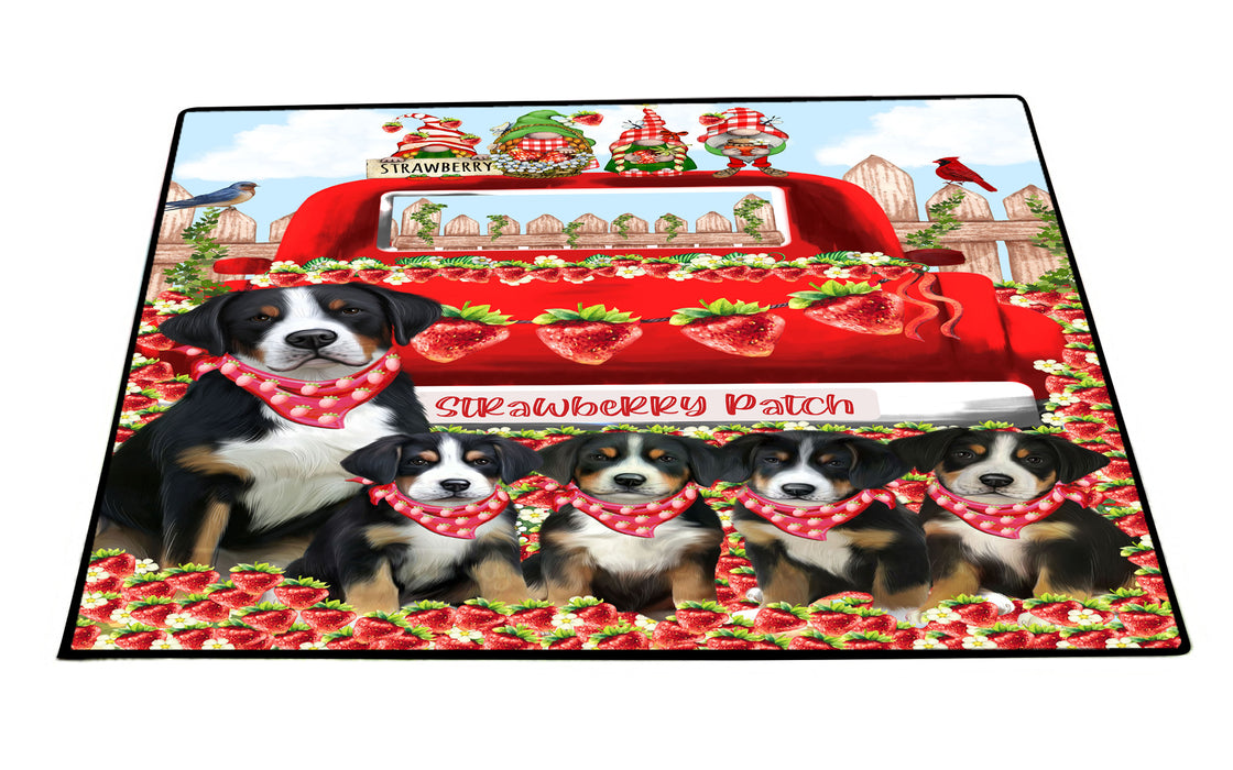 Greater Swiss Mountain Floor Mat, Explore a Variety of Custom Designs, Personalized, Non-Slip Door Mats for Indoor and Outdoor Entrance, Pet Gift for Dog Lovers