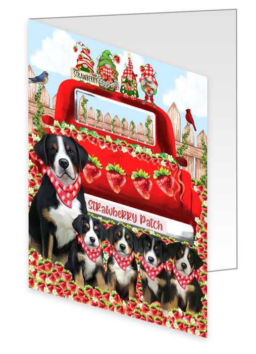 Greater Swiss Mountain Greeting Cards & Note Cards with Envelopes, Explore a Variety of Designs, Custom, Personalized, Multi Pack Pet Gift for Dog Lovers