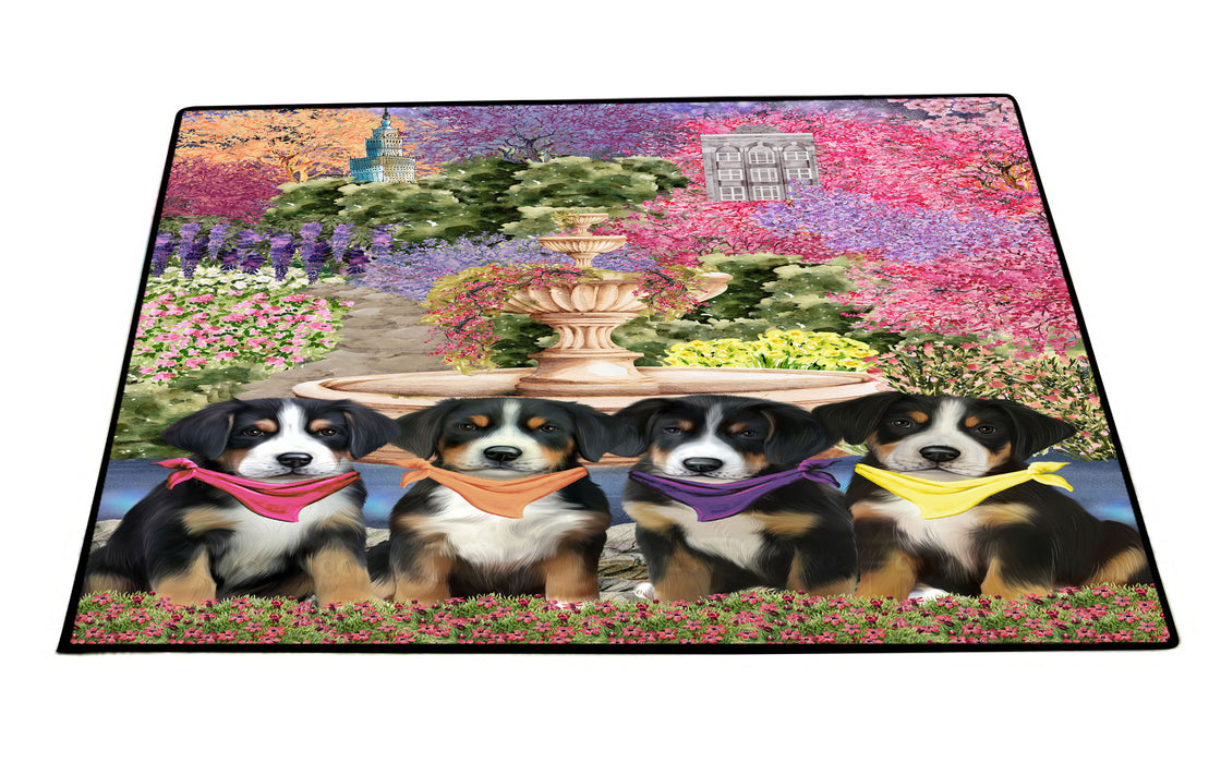 Greater Swiss Mountain Floor Mat, Explore a Variety of Custom Designs, Personalized, Non-Slip Door Mats for Indoor and Outdoor Entrance, Pet Gift for Dog Lovers