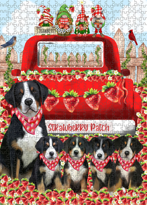 Greater Swiss Mountain Jigsaw Puzzle: Explore a Variety of Personalized Designs, Interlocking Puzzles Games for Adult, Custom, Dog Lover's Gifts