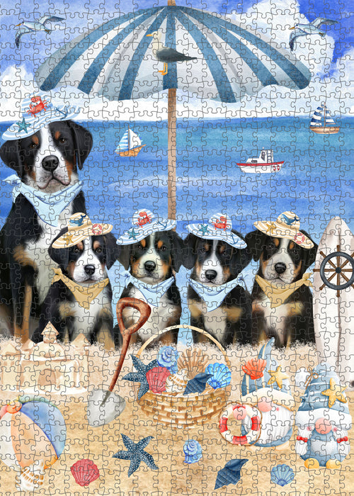 Greater Swiss Mountain Jigsaw Puzzle: Explore a Variety of Personalized Designs, Interlocking Puzzles Games for Adult, Custom, Dog Lover's Gifts