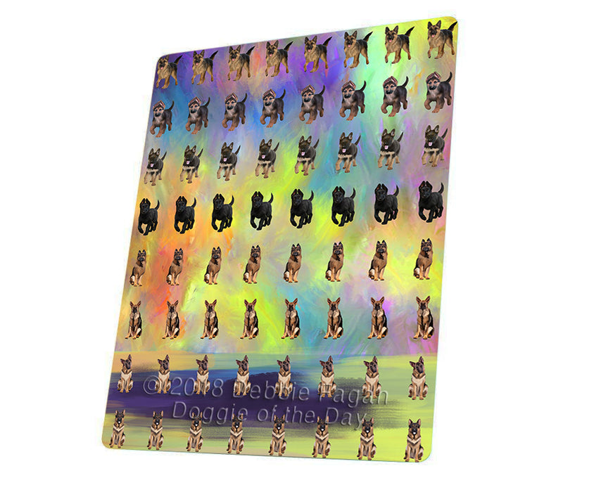 Paradise Wave Saint Bernar Dogs Blanket BLNKT134310