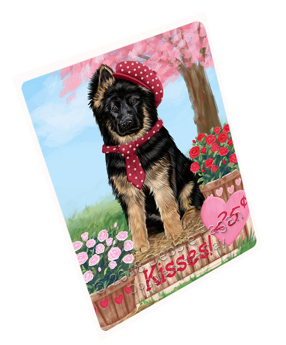 Rosie 25 Cent Kisses German Shepherd Dog Magnet MAG72741 (Small 5.5" x 4.25")