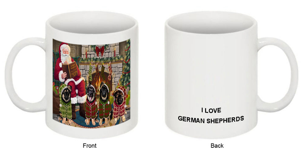 Christmas Cozy Holiday Tails German Shepherds Dog Coffee Mug MUG50523