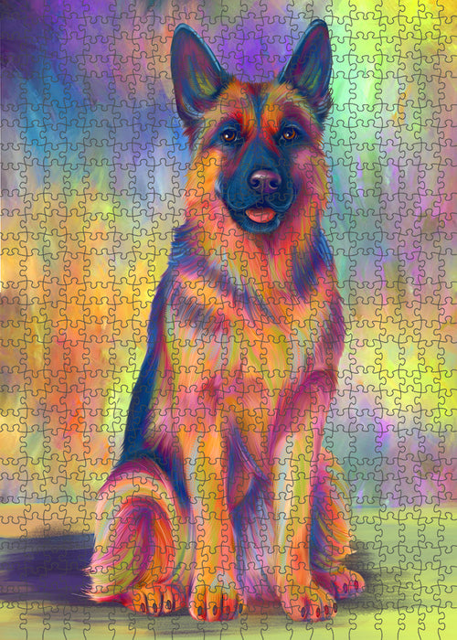 Paradise Wave German Shepherd Dog Puzzle  PUZL92484