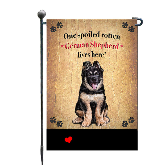 Personalized Spoiled Rotten German Shepherd Dog GFLG-DOTD-A63193