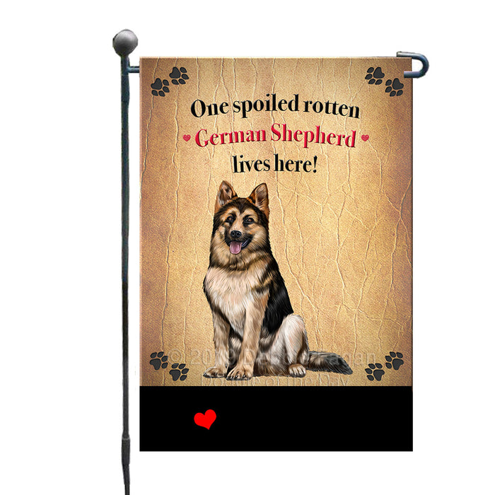 Personalized Spoiled Rotten German Shepherd Dog GFLG-DOTD-A63192