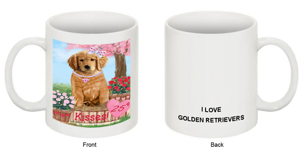 Rosie 25 Cent Kisses Golden Retriever Dog Coffee Mug MUG51268