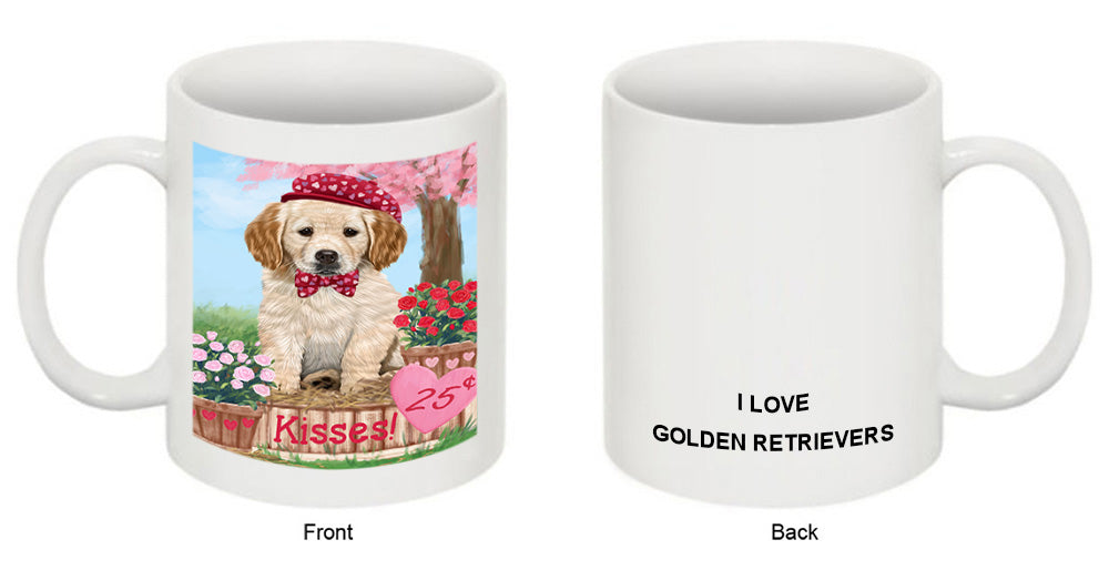 Rosie 25 Cent Kisses Golden Retriever Dog Coffee Mug MUG51270