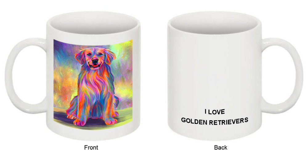 Paradise Wave Golden Retriever Dog Coffee Mug MUG52107