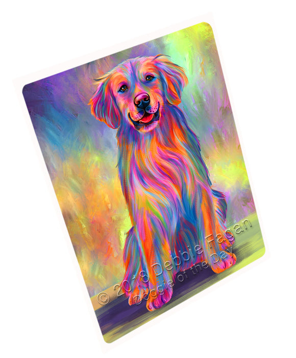 Paradise Wave Golden Retriever Dog Magnet MAG75264 (Small 5.5" x 4.25")