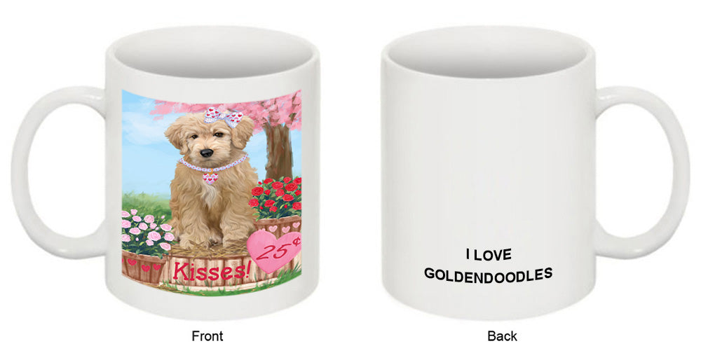 Rosie 25 Cent Kisses Goldendoodle Dog Coffee Mug MUG51271