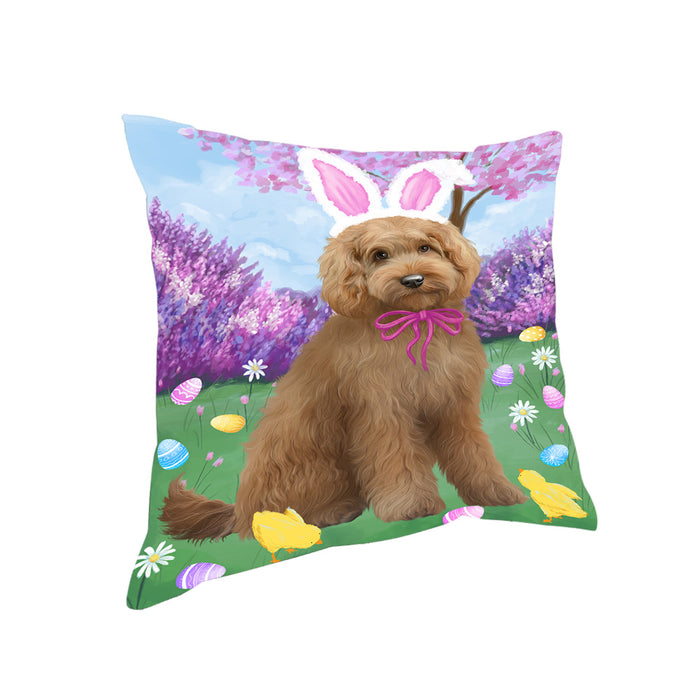 Easter Holiday Goldendoodle Dog Pillow PIL82004