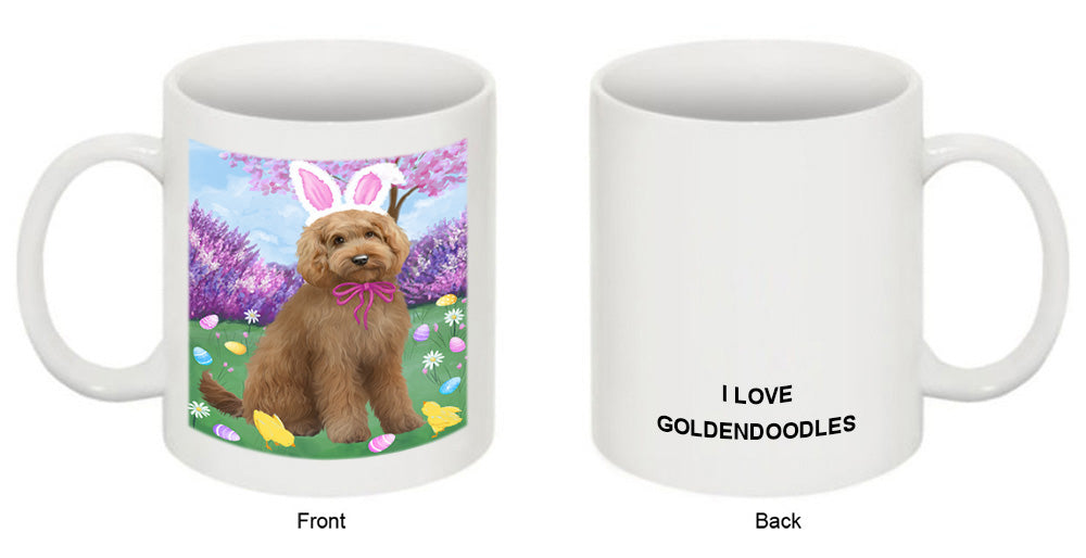 Easter Holiday Goldendoodle Dog Coffee Mug MUG52297