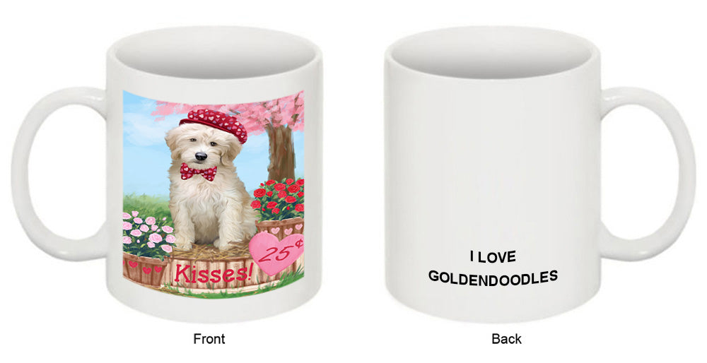 Rosie 25 Cent Kisses Goldendoodle Dog Coffee Mug MUG51273