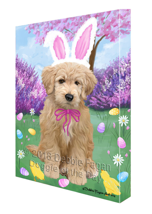 Easter Holiday Goldendoodle Dog Canvas Print Wall Art Décor CVS134603