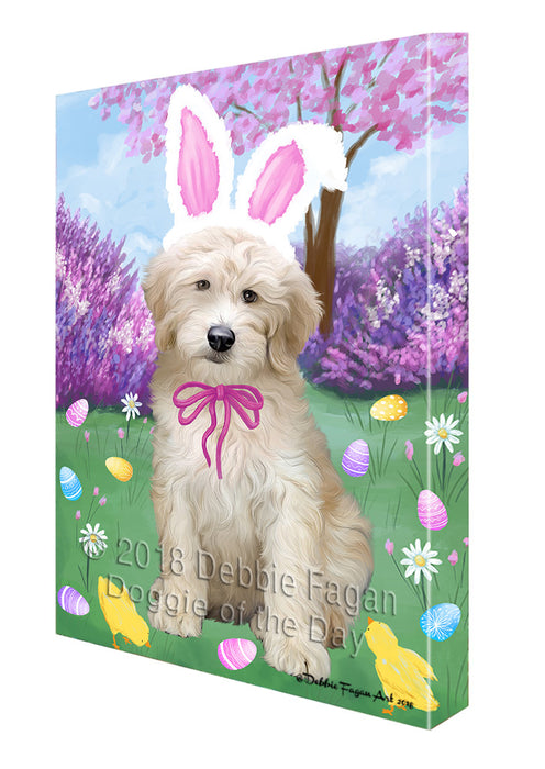 Easter Holiday Goldendoodle Dog Canvas Print Wall Art Décor CVS134612