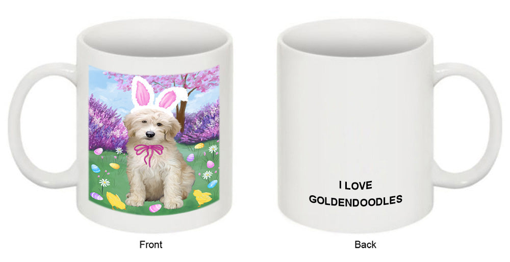 Easter Holiday Goldendoodle Dog Coffee Mug MUG52301
