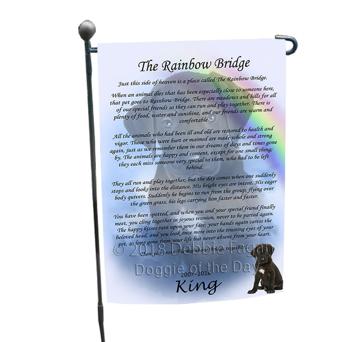 Rainbow Bridge Great Dane Dog Garden Flag GFLG56186