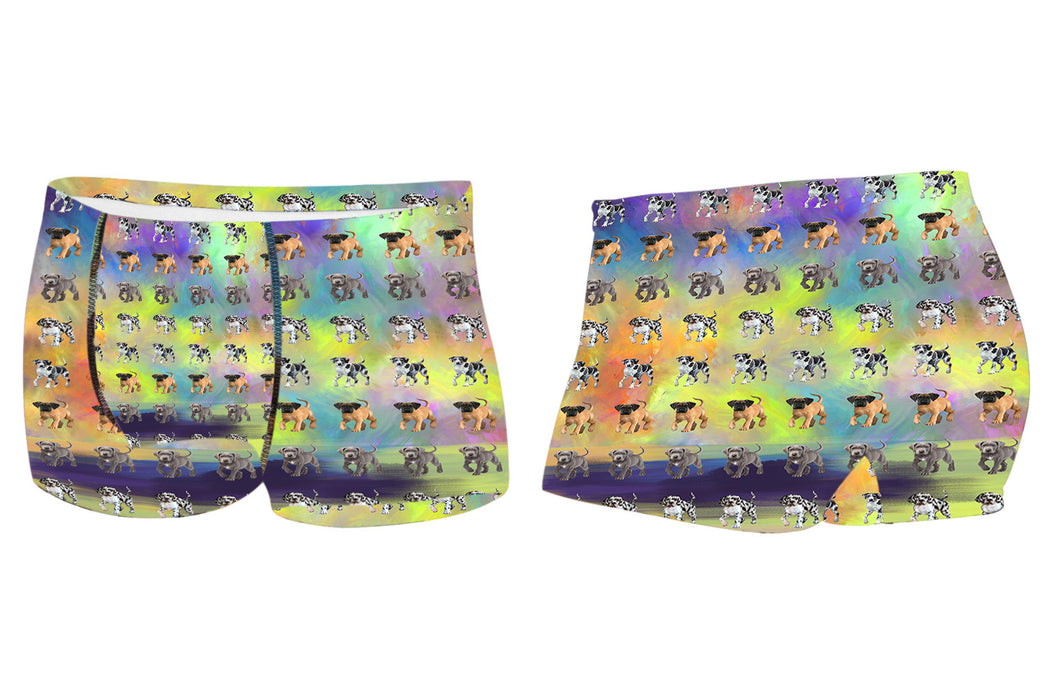 Paradise Wave Great Dane DogsMen's All Over Print Boxer Briefs