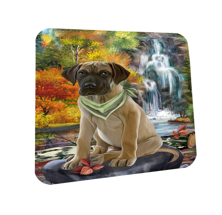 Scenic Waterfall Great Dane Dog Coasters Set of 4 CST50128