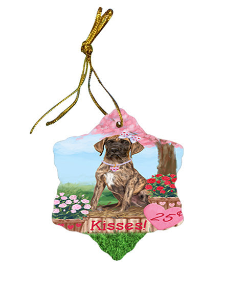 Rosie 25 Cent Kisses Great Dane Dog Star Porcelain Ornament SPOR56232