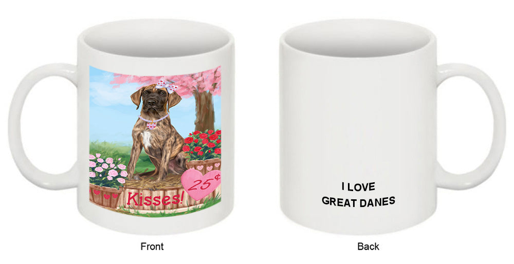Rosie 25 Cent Kisses Great Dane Dog Coffee Mug MUG51274