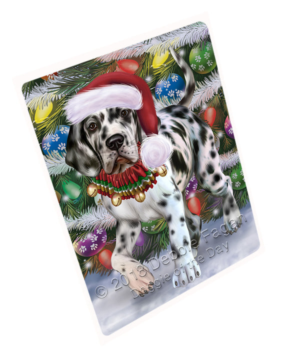 Trotting in the Snow Great Dane Dog Magnet MAG75099 (Small 5.5" x 4.25")