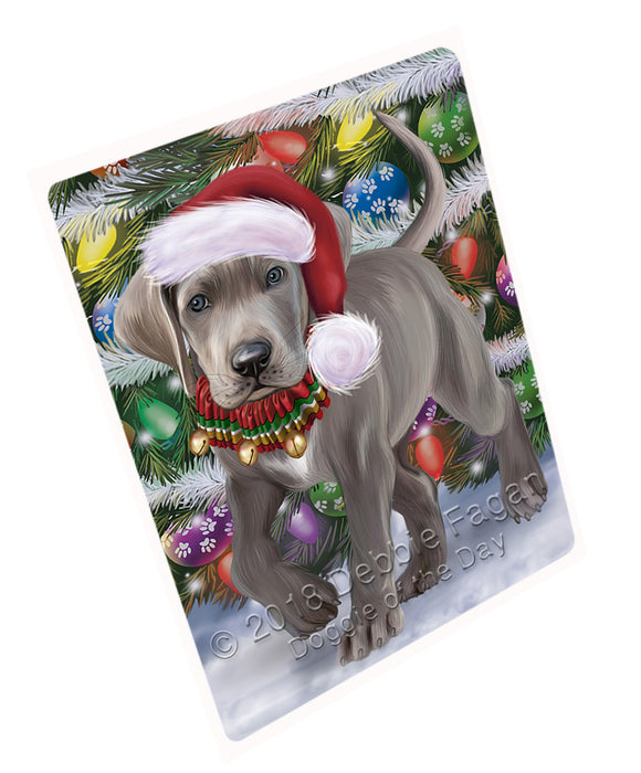 Trotting in the Snow Great Dane Dog Magnet MAG75102 (Small 5.5" x 4.25")