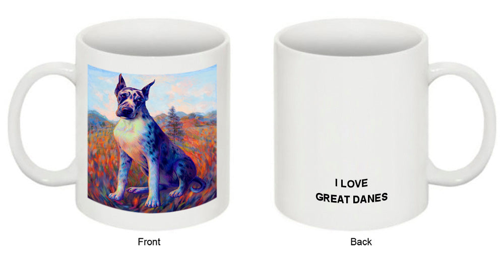 Mystic Blaze Great Dane Dog Coffee Mug MUG48980