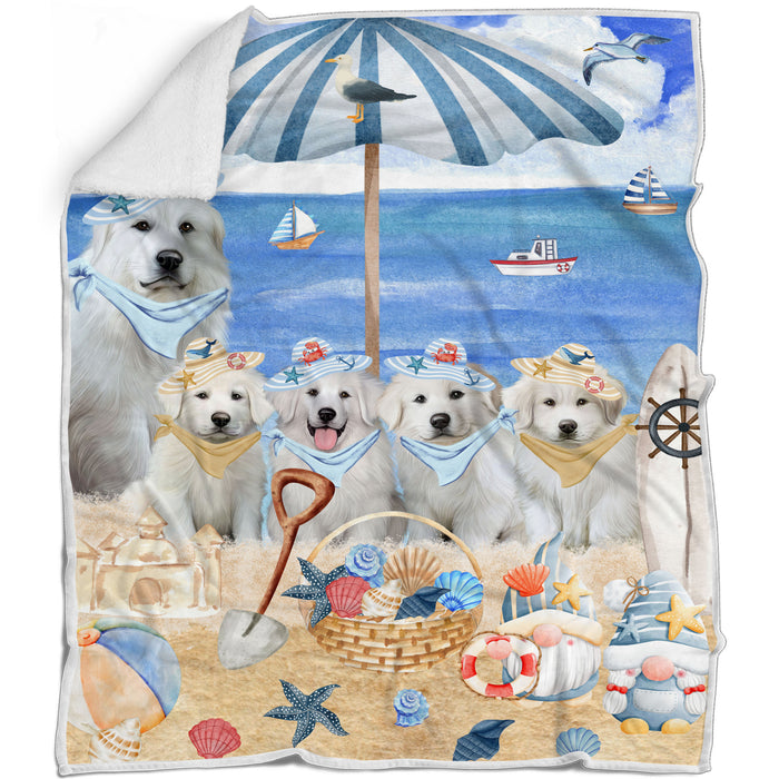 Great Pyrenee Blanket: Explore a Variety of Designs, Personalized, Custom Bed Blankets, Cozy Sherpa, Fleece and Woven, Dog Gift for Pet Lovers